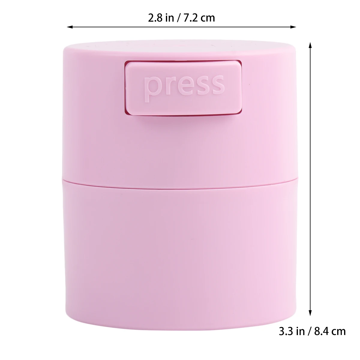 1pc Wimpern Kleber Lagerung Box Große Kapazität Wasserdichte Fall Für Klebstoff Erhaltung Tragbaren Behälter Reise Heimgebrauch