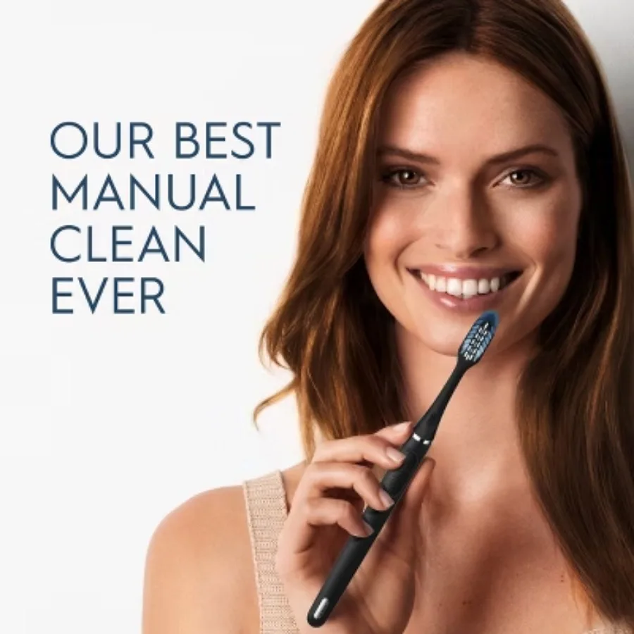 Зубная щетка Oral-B Clic Ultimate Clean Сменные насадки — черный — 2 карата, доставка превосходного опыта очистки.