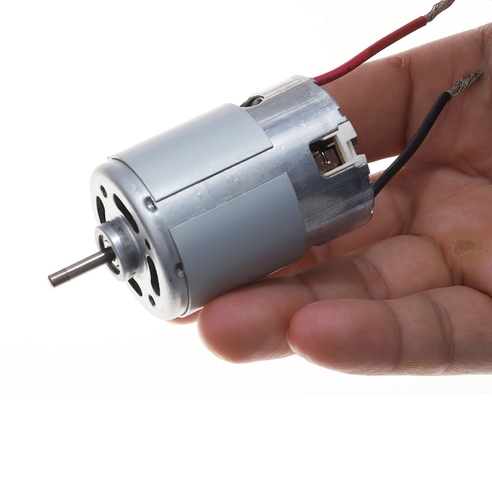 Micro 545 Motor DC 3.6V 72W High Speed Compensating Carbon Brush  Front Ball Bearing Rechargeable Electric Hand Drill Engine