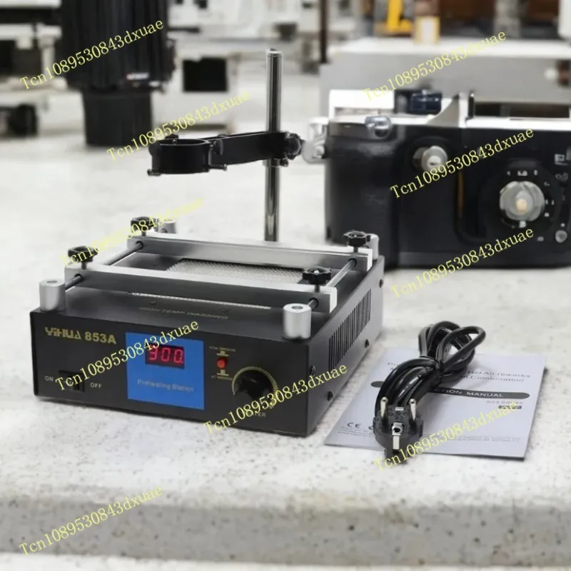 853A Infrared Preheating Station BGA Rework PCB Desoldering 220V Digital Temperature Soldering