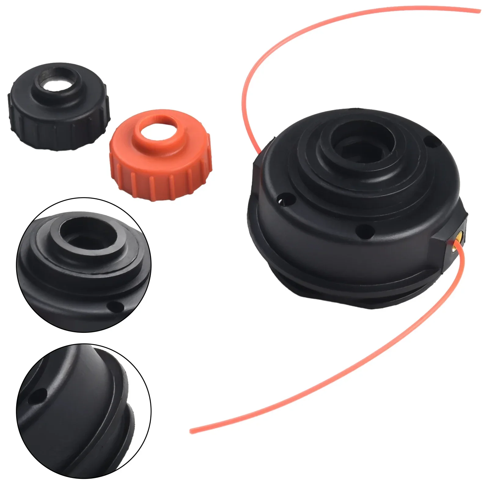 Grass Trimmer Head Set With Bump Knob Suitable For Wc205 Wc210 Wc215 Replacement Accessories Wc2200 Lawn Mower Accessories