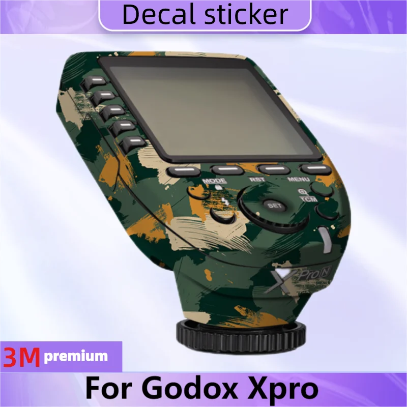 

Camera Speedlite Skin for godox XPRO Decal Skin X-PRO Wireless Trigger Transmitter Sticker Godox Xpro-C Xpro-S Xpro-N Cover Film