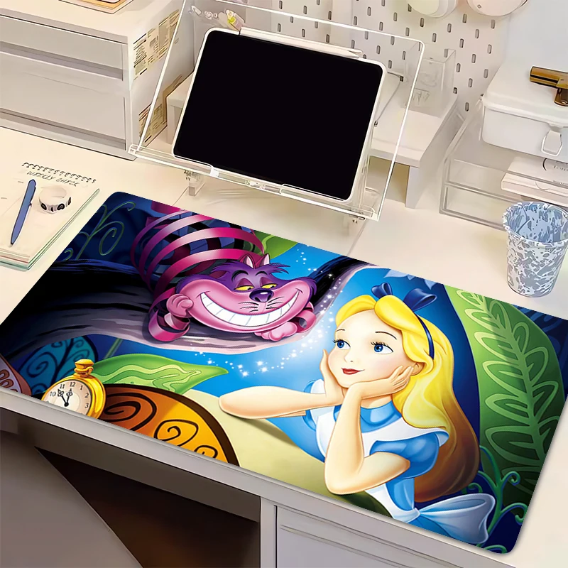 

Gaming 90x40cm Mouse Pad A-Alices in Wonderland Computer Mousepad Desk Mat XXL Anime Carpet Keyboard Gamer Accessories Table Pad