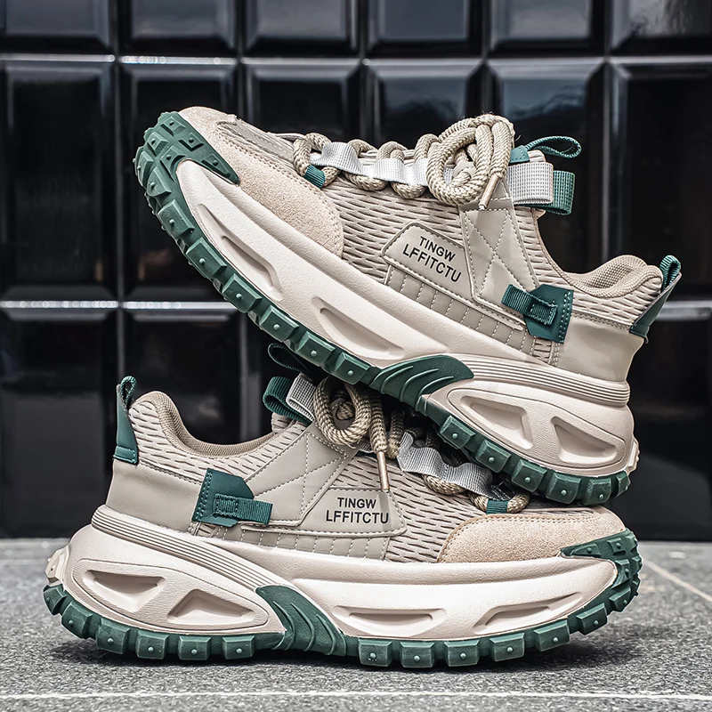 

Повседневные кроссовки Вентилируемая сетчатая обувь Весна и осень Спорт и отдых Нескользящая Мягкая и удобная Износостойкая Мода