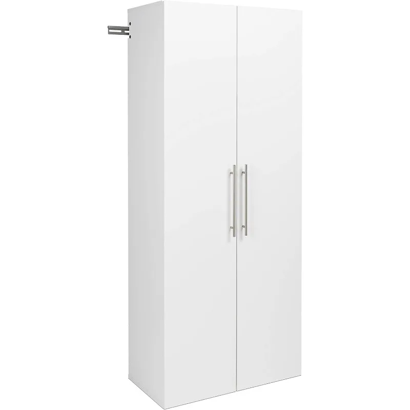 

Shoe Storage Cabinet, 16"D x 30"W x 72"H, White