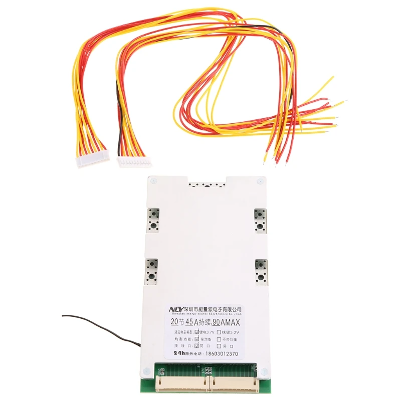 

Li-ion Lithium Battery Pack for Protection Board 20S 72V 45A PCB Circuit Board for Electric Vehicle