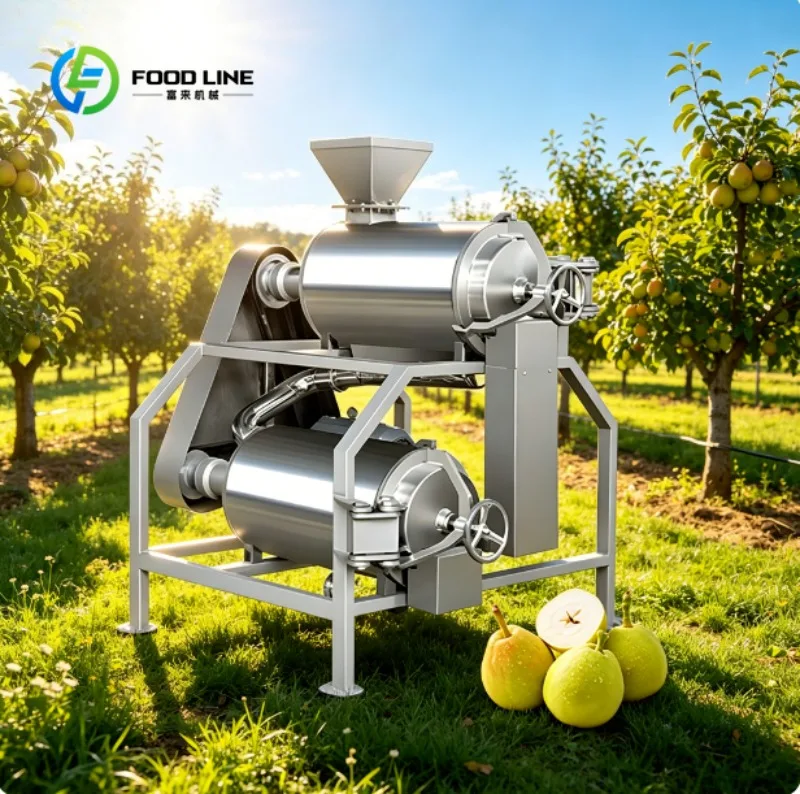 Industrial Juice Extractor Machine Continuous Juicing Equipment for Fruit Processing and Beverage Production