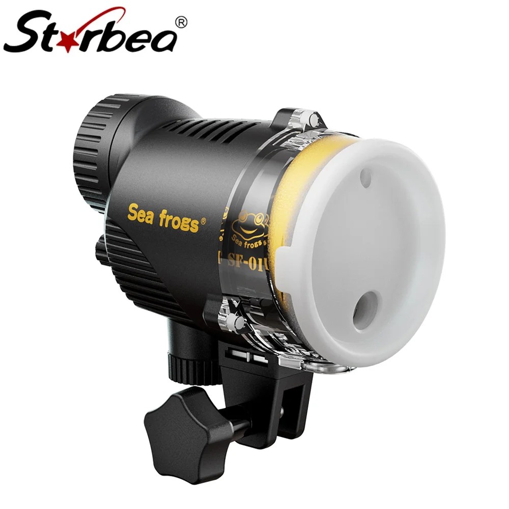 Strbea Professional Underwater Photography Lighting Diving Scuba Flashlight 100m Waterproof Video Camera Light Highlight Lamp