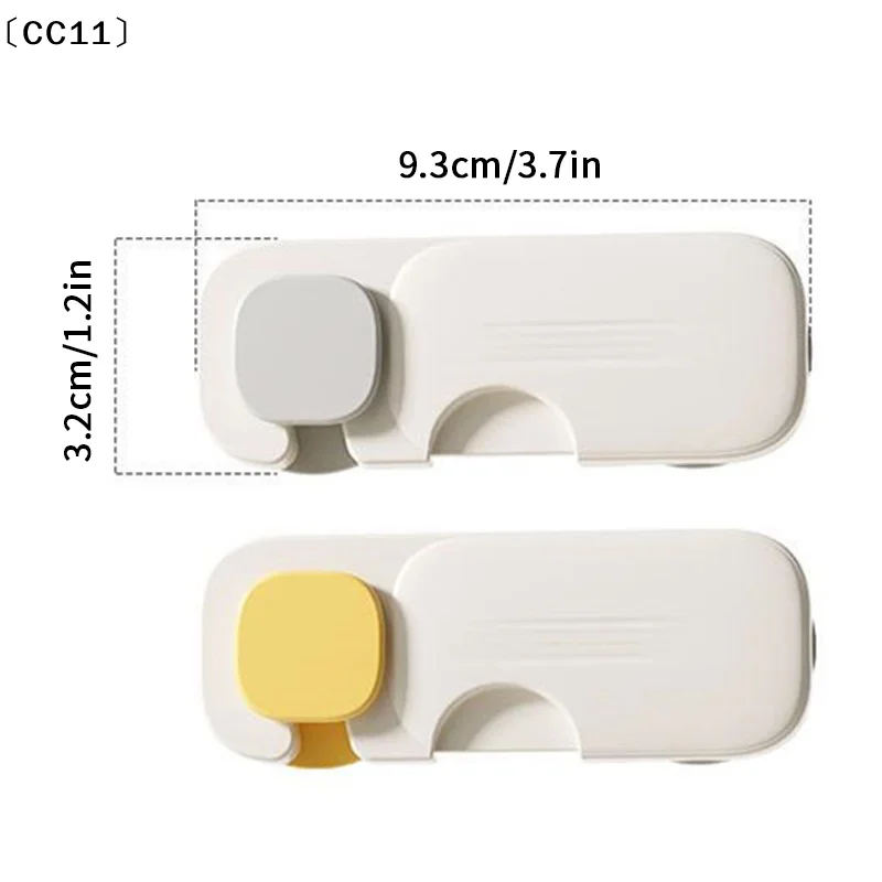Baby Anti-Pinch Hand Cabinet Door Buckle Home Refrigerator Lock Multi-Function Drawer Locks For Kids Security Protection〔CC11〕 - view 6