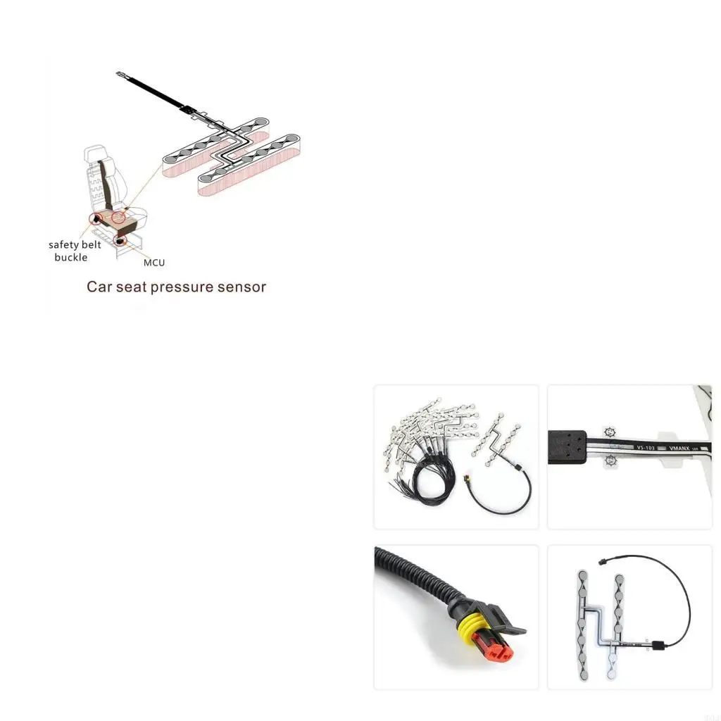 

Universal Occupied Seated Alarm Starter Switch Safety Belt Warning Reminder Pad