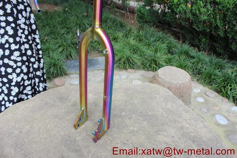 titanium BMX fork 20