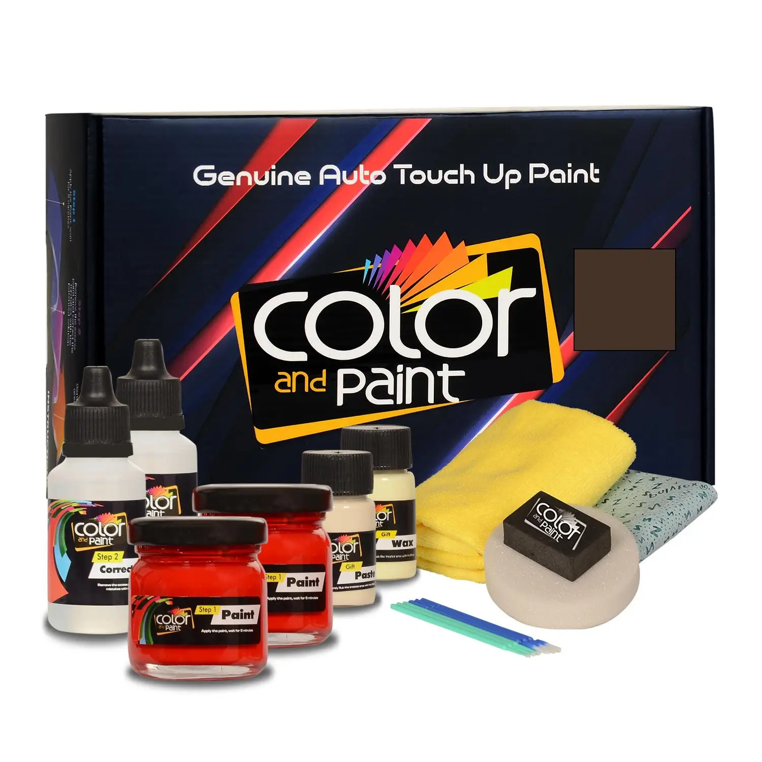 

Color and Paint compatible with GMC Automotive Touch Up Paint - GRANITE OPAL - WA949L - Basic Care