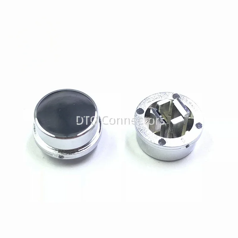 50pcs A24 Tactile Push Button Switch Cap Adapted To 12*12*7.3 mm Micro Tact Switches 8 Colors Silver Red Black Blue Green Gray