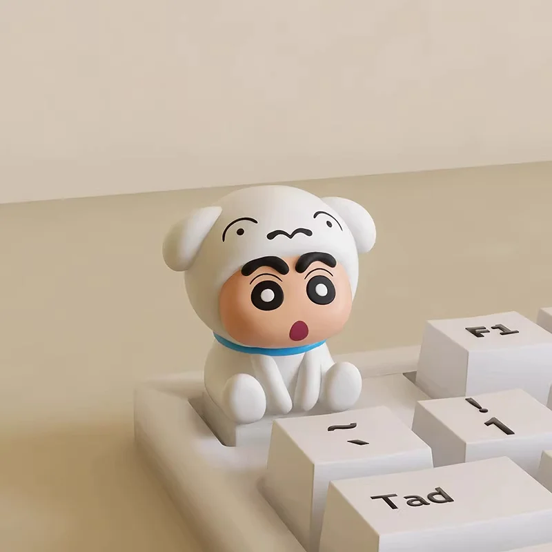 Crayon Shin-Chan Theme Anime Keycaps Resin Material Mechanical Keyboard Cartoon Cute Pc Gaming Keyboard Decoration Gift Keycaps