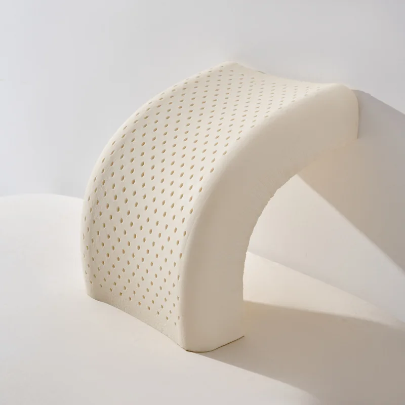 Thailand original finished product latex pillow breathable adult male and female wave pillow bamboo charcoal polymer neck