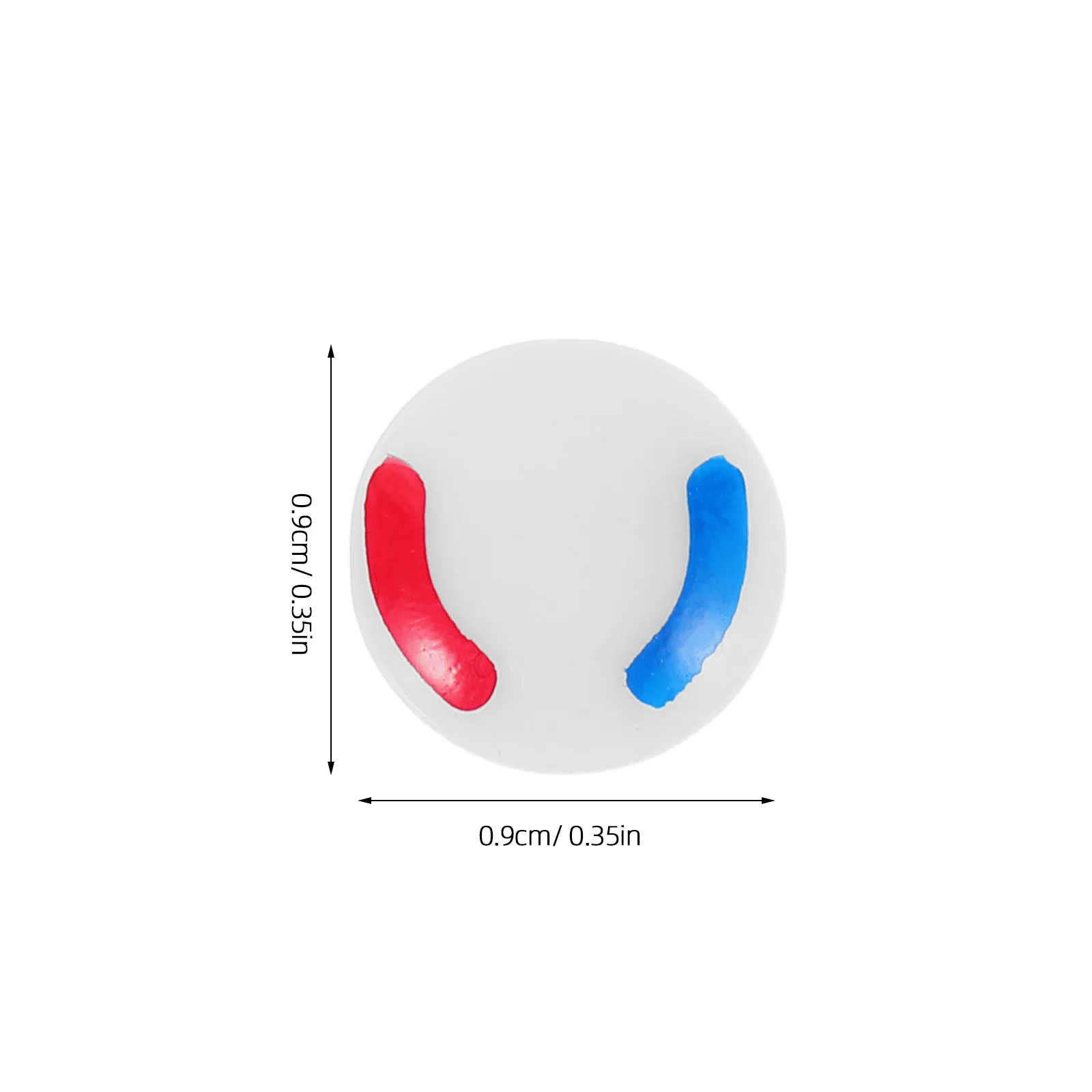 10 قطعة ملحقات المياه ملصقات ساخنة وباردة لحوض الحمام فندق الماء الساخن البارد تسمية العلامات البلاستيكية استبدال أجزاء