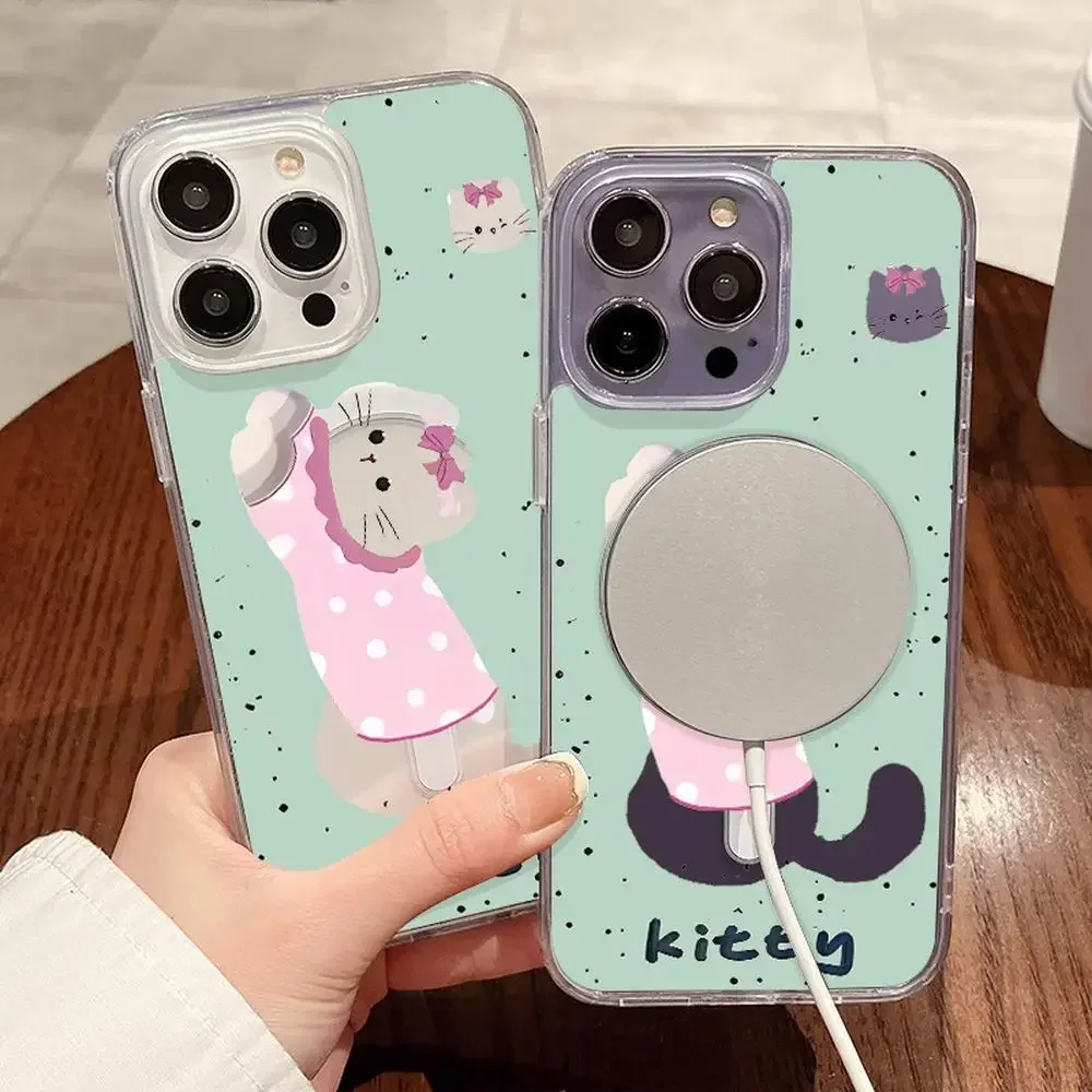 Sanrio Phone Shell Fall Prevention Iphone 16/15/14/13/12/11 Woman Phone Case Shell Sanrio Cartoon Accessory Brithday Gift