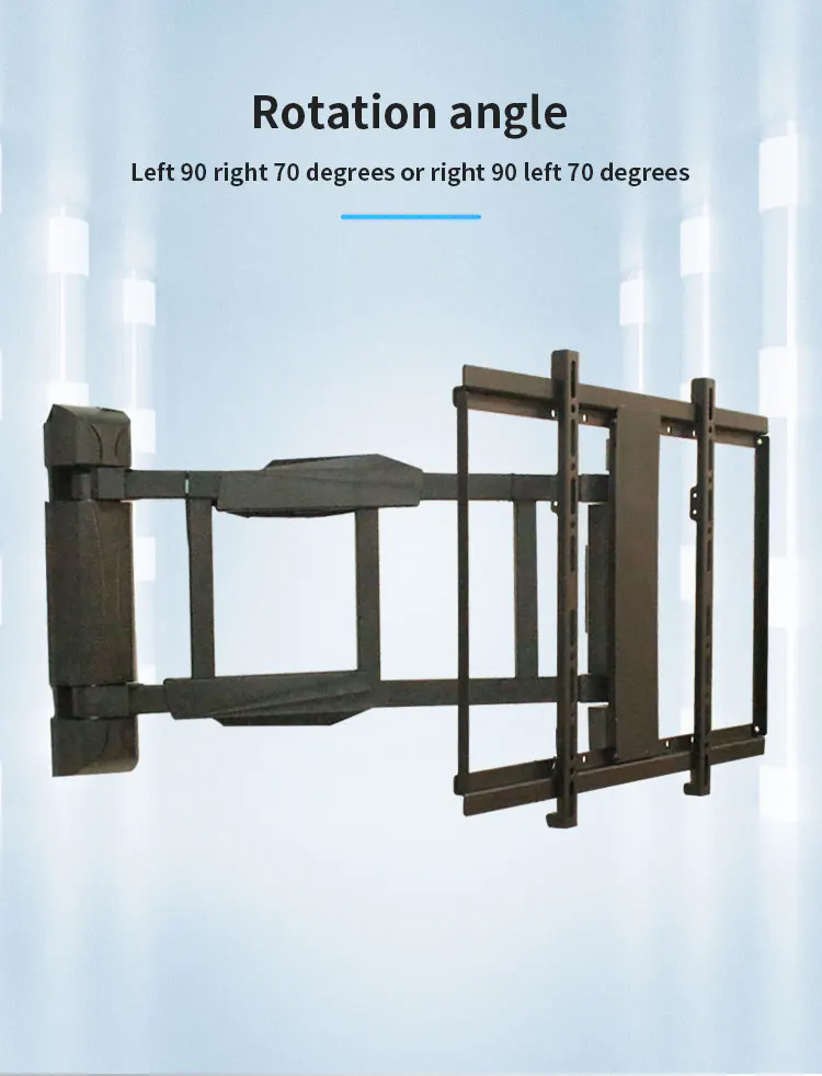50-70 Inches Motorized TV Mount Fixed Flat Panel Plasma Frame Stand LCD LED Monitor Holder Wall Mounts and TV Cart