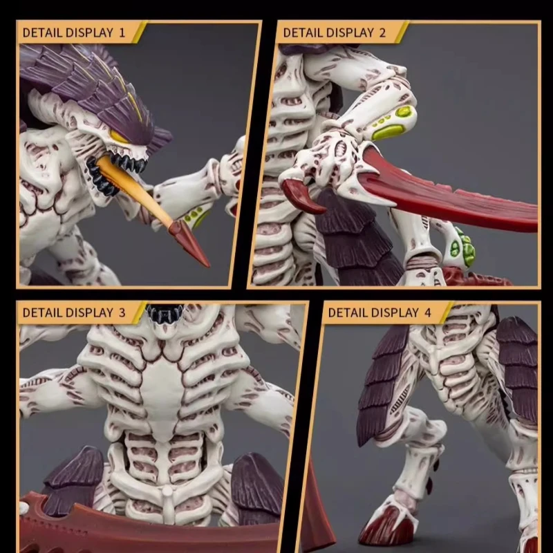 [先行販売] JOYTOY ダークソース ウォーハンマー 40K ティラニッド リヴァイアサン ハイブ フリート リッパーズ & テルマガンツ 1:18 アクションフィギュア コレクタブル