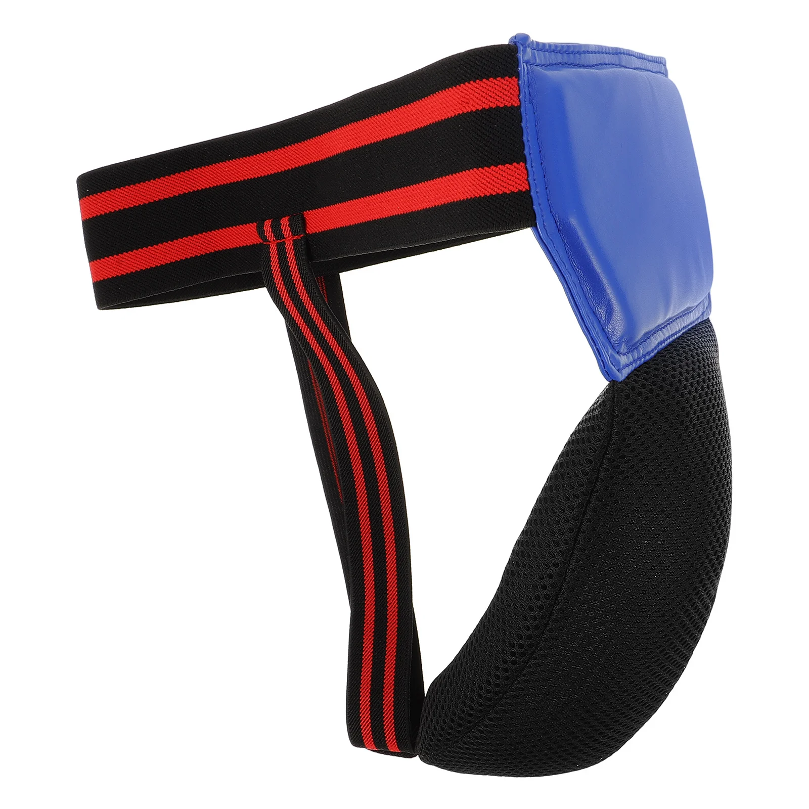 

Blue Boxing Groin Guard Shock Absorbing Taekwondo Karate Crotch Protector for Training Boxing Protective Gear