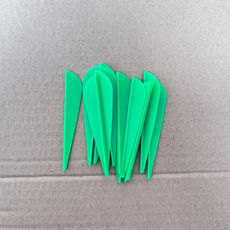 50pcs 2.5/3 Inch Vanes Nocks Field Points Outer Inner Inserts Anti-Tail Strike Parts Used For Bow And Arrow Shooting Accessories