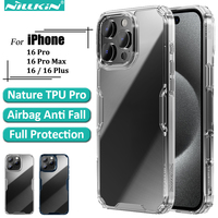 Nillkin TPU Case for iPhone 16 Pro Max / 16 Pro / 16 Plus / 16, TPU+PC Anti-Drop Shockproof Case with Airbag Corners