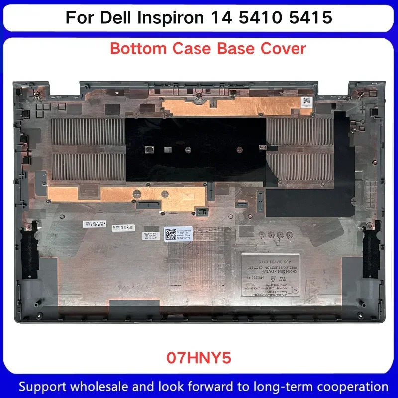 جديد لـ Dell inspiron 7415 5410 5415 2-in-1 LCD الغطاء الخلفي 010D9G 0GWRR6 07HNY5 الغطاء السفلي 07V44C