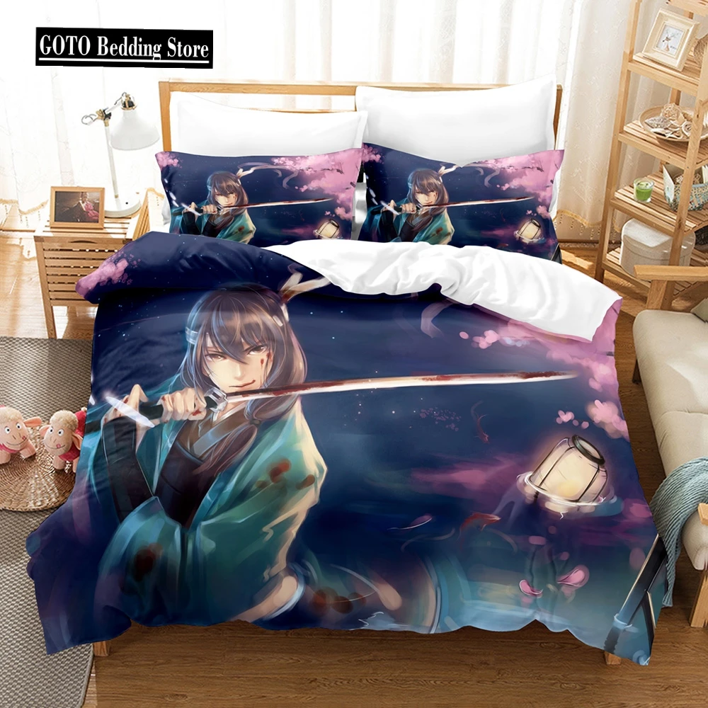 

3D Anime Bedding Set for Adults and Children, Single,Twin, Full,Queen, King Size Bed Set,Duvet Cover,3D, Bedroom Bed Linens