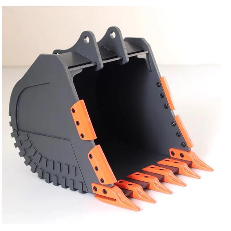 Metal Bucket Ripper Upgrade Parts for JDM V2 1/14 Hydraulic RC Excavator 360L Assembled DIY Model TH19672-SMT8