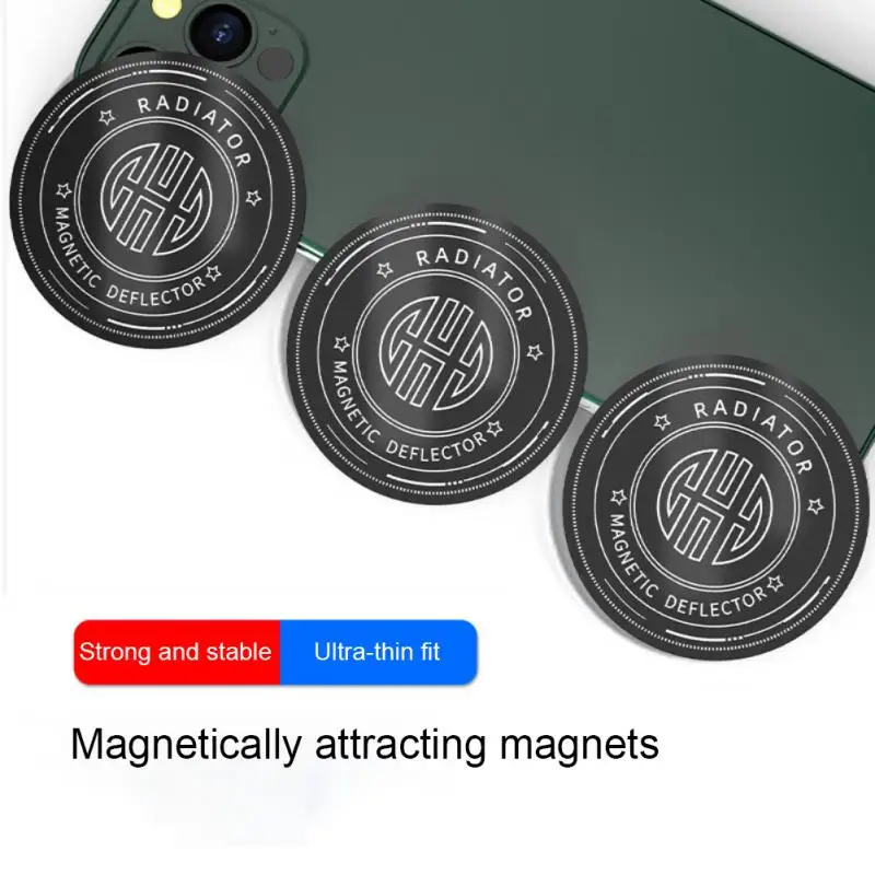 Cool Heat Sink Metal Magnetic K5/k6phone Radiator Cooler Universal For Magnetic Phone Holder For / /