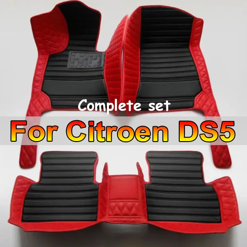 

Car Floor Mats For Citroen DS5 2018 2017 2016 2015 2014 2013 Carpets Custom Styling Auto Interior Accessories Foot Pads Covers