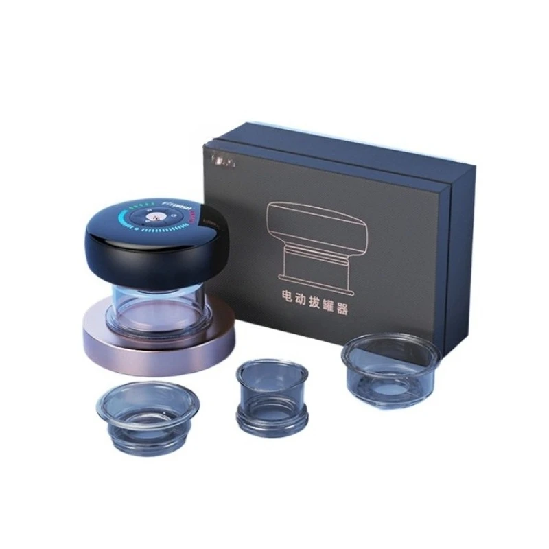 Cupping multi-part electric meridian dredging artifact intelligent whole body scraping breathing massage instrument