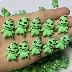 10 Stück Harz Halloween Geist Screaming Flatback CabochonScrapbooking DIY Handwerk Dekoration Zubehör Teile Kawaii Handyhülle Charm