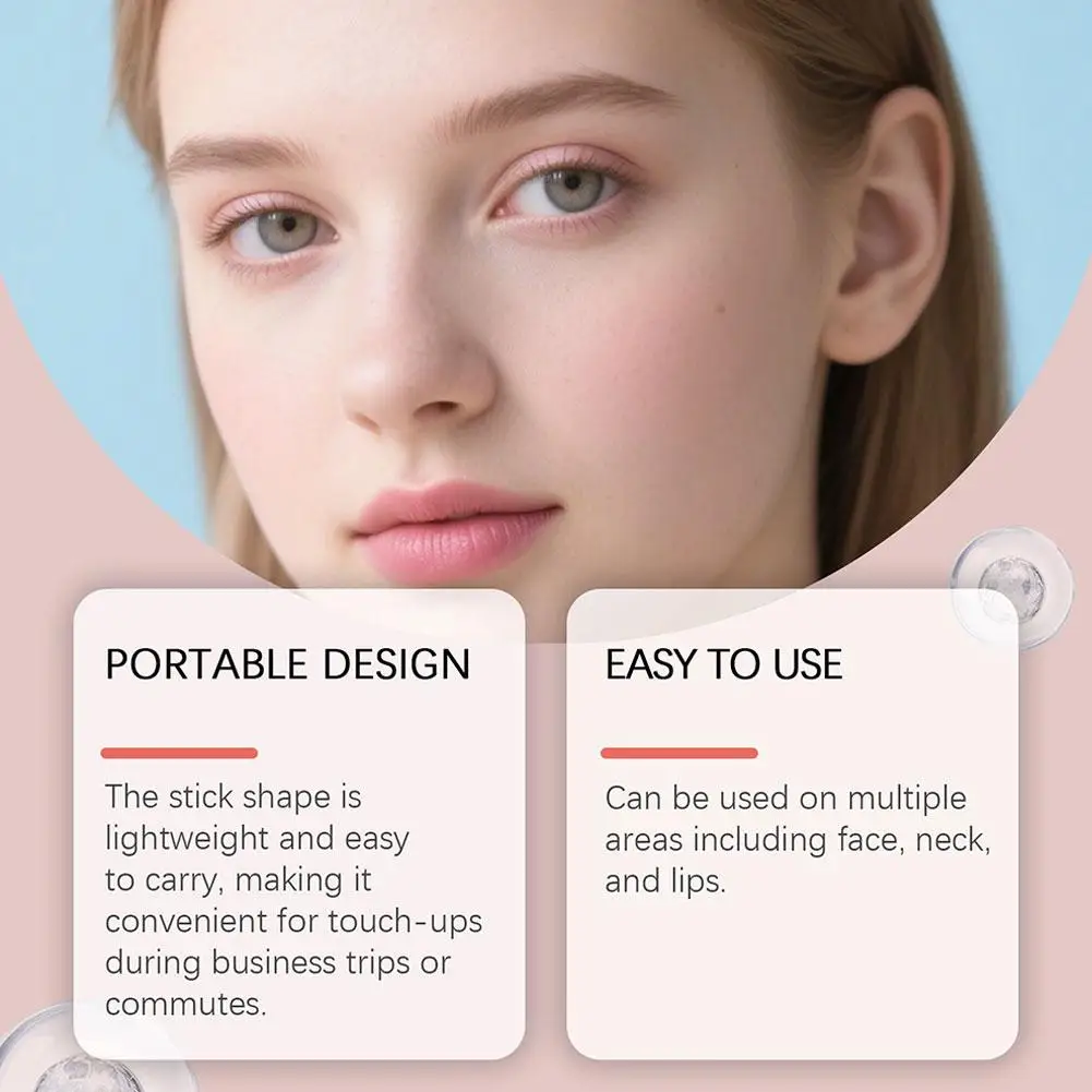 10 g Pink Volufiline Essence Stick, straffender, feuchtigkeitsspendender Mehrzweckbalsam für Gesicht, Lippen, glättende, feuchtigkeitsspendende Hautpflege-Tools, 1/3/5 Stück – Detail 8