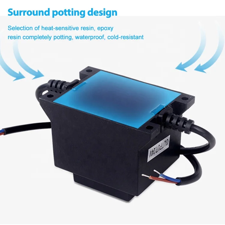 مقاوم للماء الصف IP68 AC220V مقاوم للماء إضاءة المناظر الطبيعية محول إضاءة حمام السباحة ضوء محول الطاقة صمام ثنائي باعث للضوء إضاءة حمام السباحة