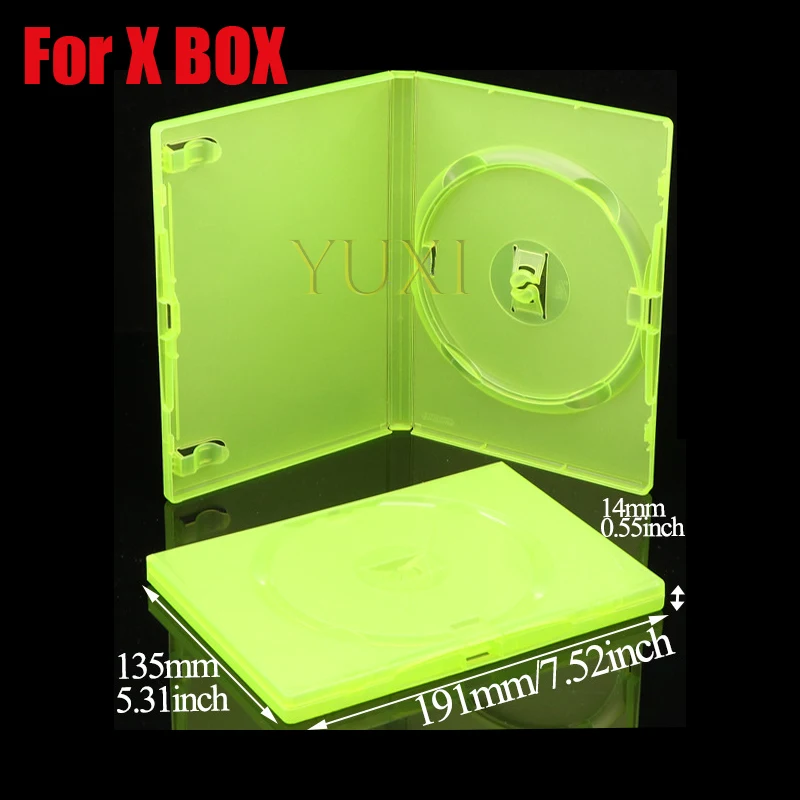 YuXi CD DVD Storage Box for PS3 PS1 Wii Xbox