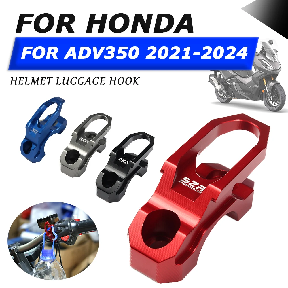 Untuk Honda ADV350 ADV 350 aksesori motor CNC rem aluminium Master silinder pemegang klem tas braket kait gantungan helm