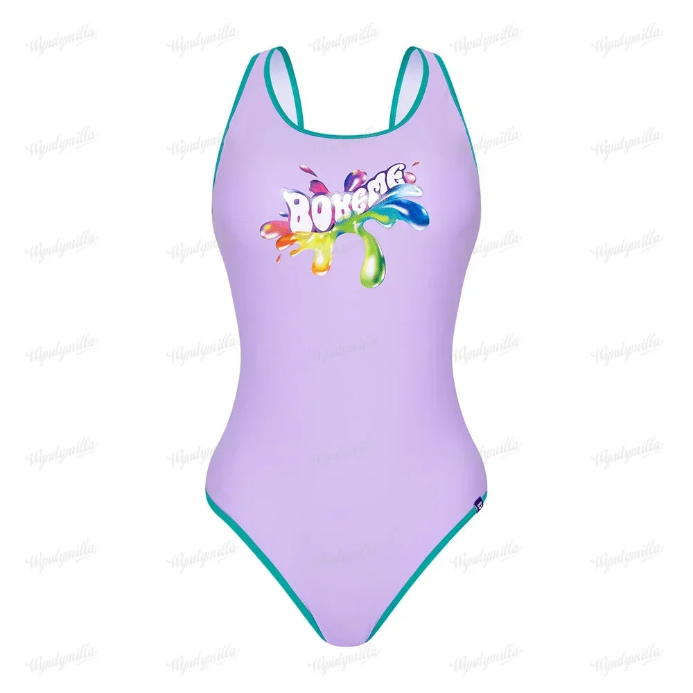 

Women One Piece Swimwear Summer Competitive Swimming Tournament Training Swimwear Swimsuit Custom Quick Dry Open Water Swimming