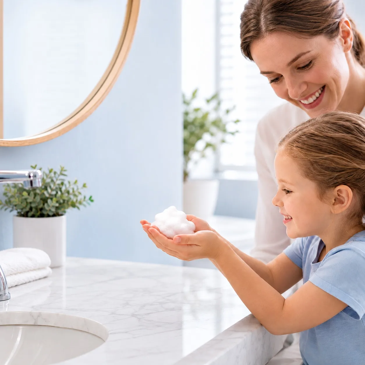 Automatic Foaming Soap Dispenser Touchless USB Rechargeable 420ML Smart Foam Dispenser 3 Adjustable Levels for Bathroom Kitchen