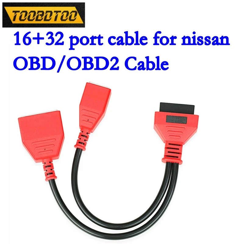 For Nissan 16+32 Gateway Adapter for Nissan Sylphy 16pin Cable Adding Key No Need Password Work