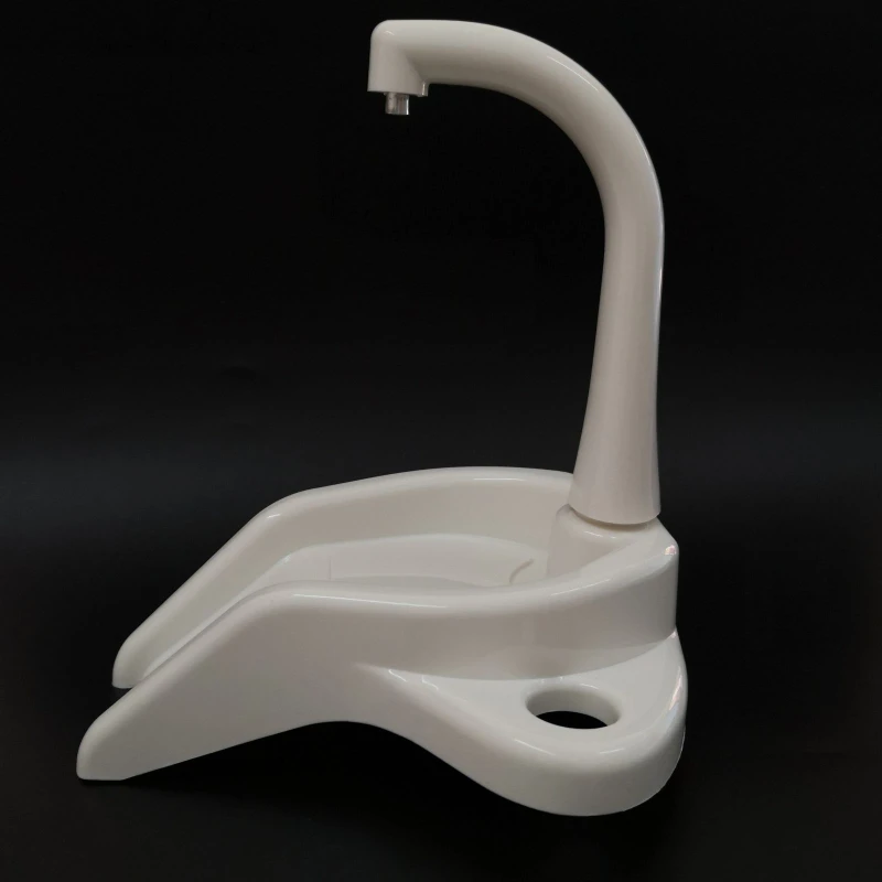 Dental Chair Accessories Spittoon Seat Plastic Shell Water Supply Housing Rotary Mouthwash Decorative Shell Faucet Seat Dentist