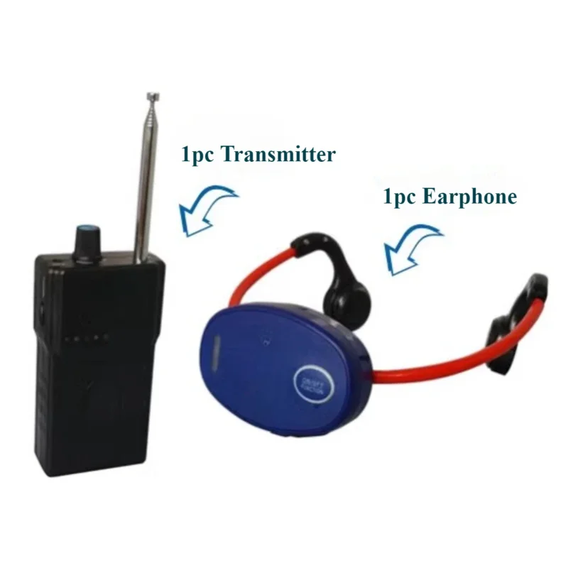 نظام الاتصالات تحت الماء لتدريب مدرب السباحة H900 جهاز إرسال 1 H902 سماعة توصيل العظام