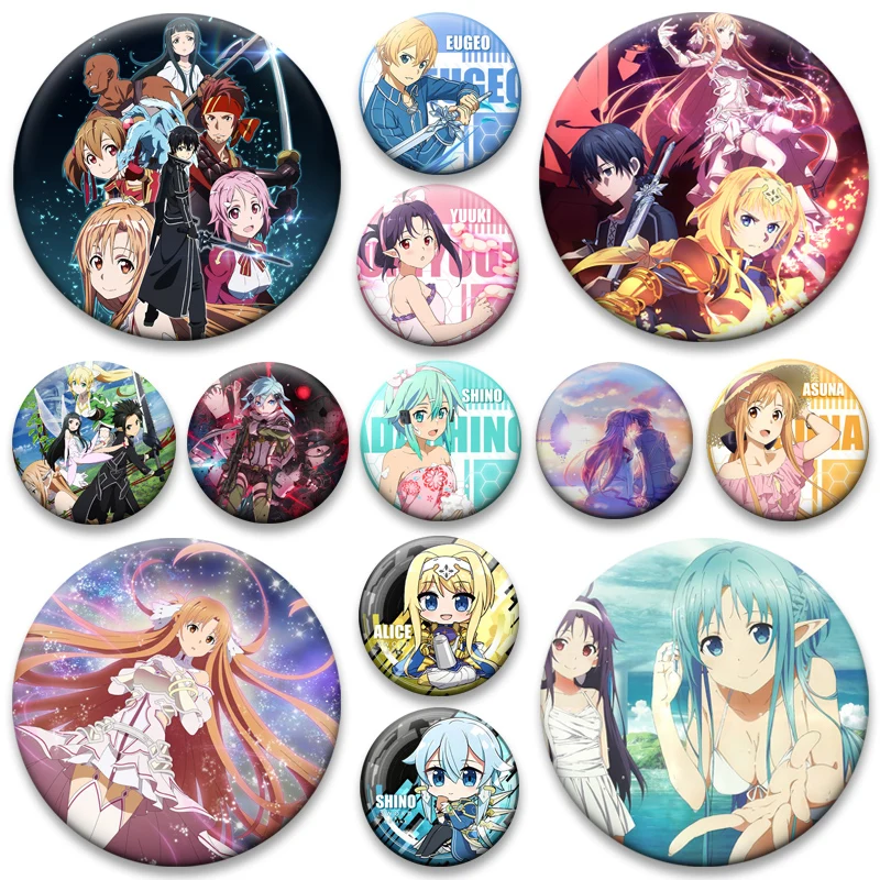 Sword Art Online Cape - 소드 아트 온라인 핀 애니메이션 피규어
