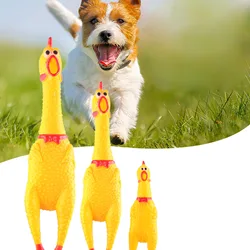 Extra Load Squawking Chicken Toy Soft Chew Molar Dog Small Screaming Chicken Toys for Dogs Pets Puppies