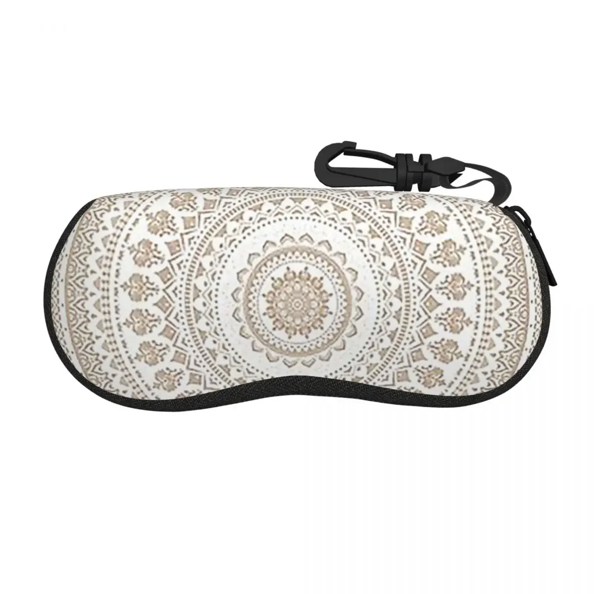 Mandala Earth - Brigh Shell Glasses Case Portable Sunglasses Box Women Men Soft Eyeglasses Bag Pouch