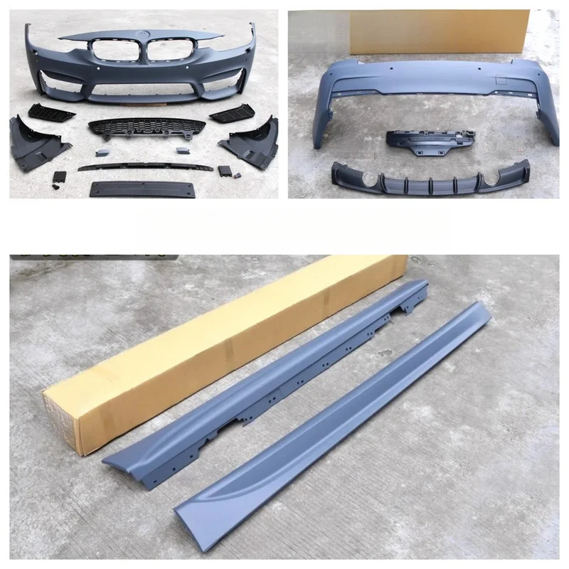 Car Accessories Tuning M3 Style Full Body Kit Front Rear Bumpers Side Skirts for 3 Series F31