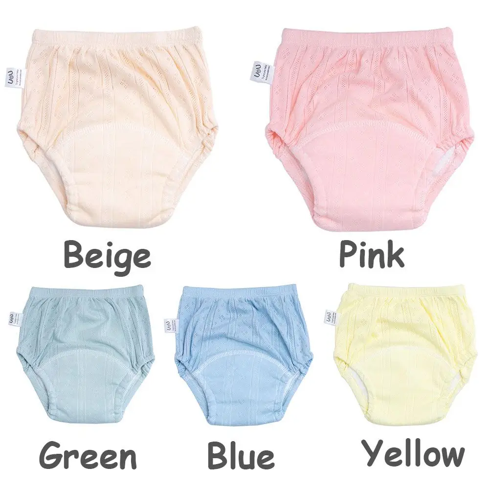 Waterdichte Jongen Meisje Doek Baby Short Ondergoed Katoenen Herbruikbare Luiers Pasgeboren Trainingsbroek Baby Luiers Baby Slipje