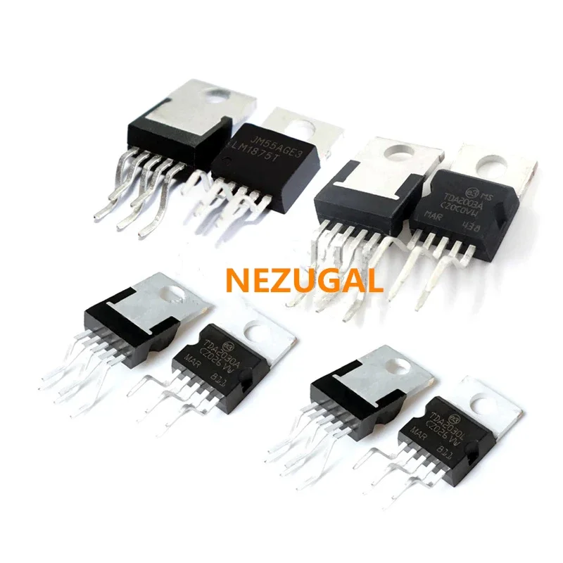 10PCS TDA2003 TDA2030 TDA2050 Transistor TO-220 TDA2003A TDA2030A TDA2050A TO220-5 TDA2003AV TDA2030AV TDA2050AV