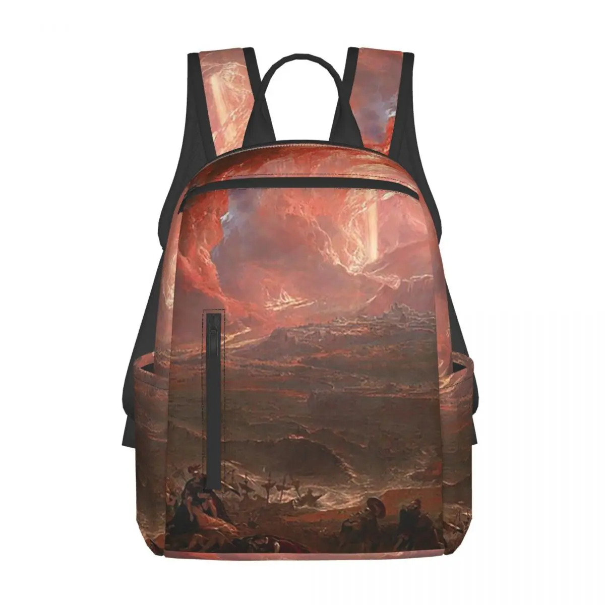 

Рюкзак «Разрушение Помпей и Эркуланеума» Джона Мартина 1822 года, школьный рюкзак, сумка через плечо для мужчин и женщин