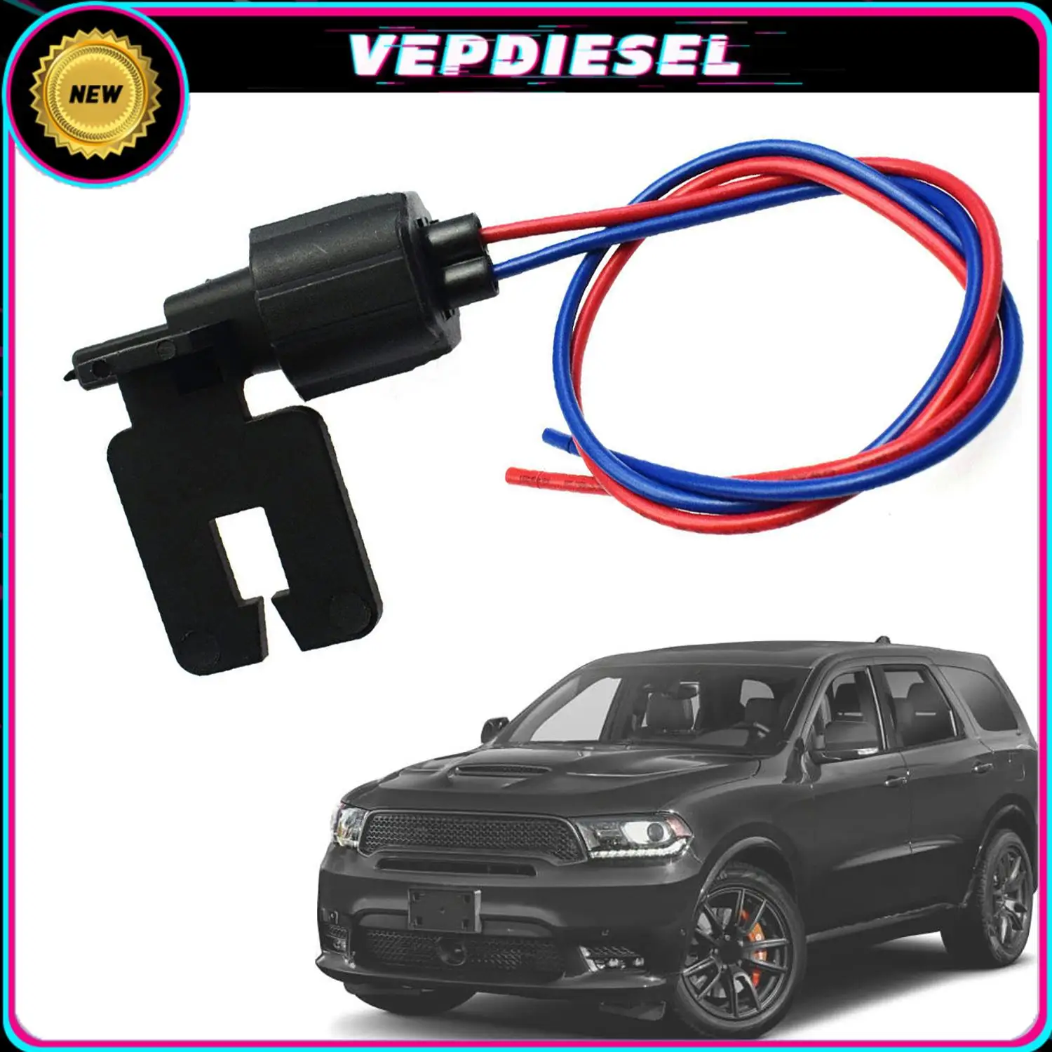 Ambient Air Temp Sensor Connector Set For Dodge Challenger Dart Ram Chrysler Jeep 5149025 56042395 68518243AA 5149266AB